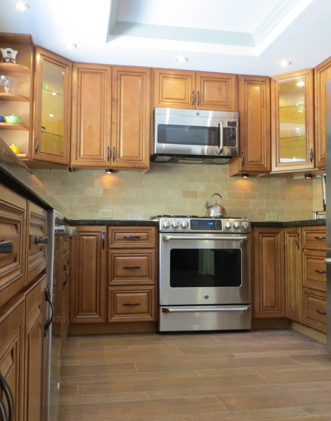 Newely remodeled kitchen